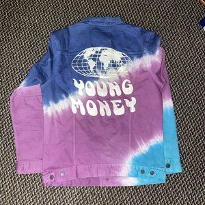 Men’s American Eagle AE Young Money Tie Dye Jacket